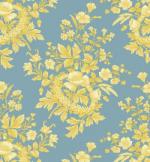 OUT OF PRINT: Laurel Cottage Toile Pond Blue 1176-55