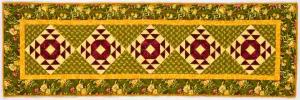 Alpine Blossom Table Runner Quilt Pattern