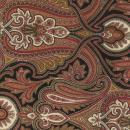 OUT OF PRINT Tuilleries Marseille Paisley Ivory/Black 1125-11
