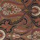 OUT OF PRINT Tuilleries Marseille Paisley Ivory/Black 1125-11