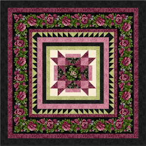 HARLOW COUNTRY Quilt Top Kit MIDNIGHT BLACK