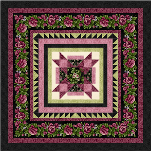 HARLOW COUNTRY Quilt Top Kit MIDNIGHT BLACK