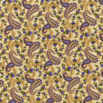 Giselle Pixie Dust Paisley  Wheat 948-2