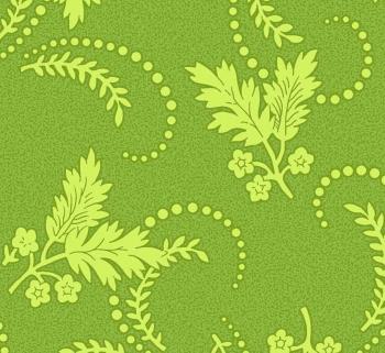 OUT OF PRINT Laurel Cottage Dainty Sprig Green 1178-46