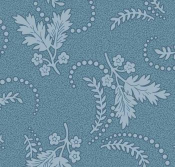 OUT OF PRINT Laurel Cottage Dainty Pond Blue 1178-55