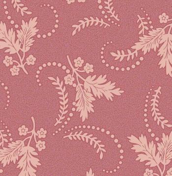 OUT OF PRINT: Laurel Cottage Dainty Sprig Rose Petal Pink 1178-26