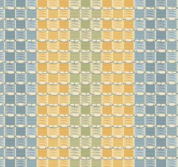 OUT OF PRINT: Laurel Cottage Basketweave Pond Blue 1179-05