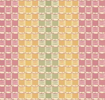 Laurel Cottage Basketweave Strawberry Pink 1179-28