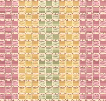 Laurel Cottage Basketweave Strawberry Pink 1179-28