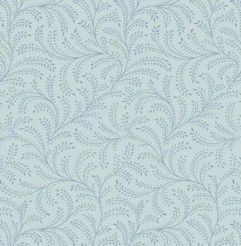 OUT OF PRINT Laurel Cottage Enchanting Vine Pale Aqua Blue 1180-05