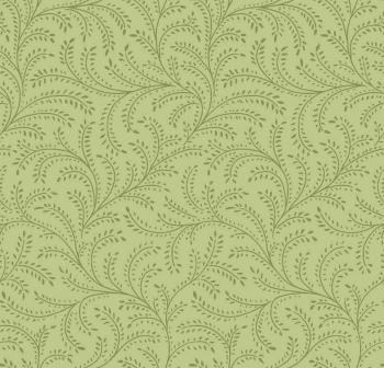 OUT OF PRINT Laurel Cottage Enchanting Vine Moss Green 1180-44