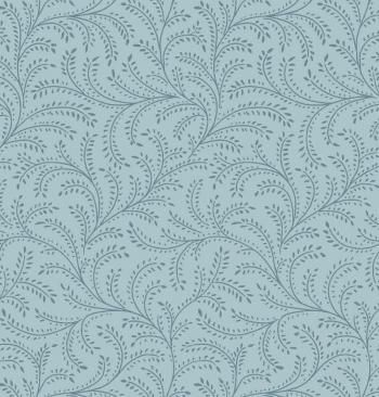 OUT OF PRINT Laurel Cottage Enchanting Vine Pond Blue 1180-55