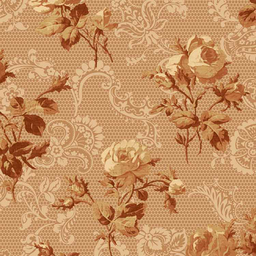 OUT OF PRINT: Kate's Lace Cinnamon 1315-21