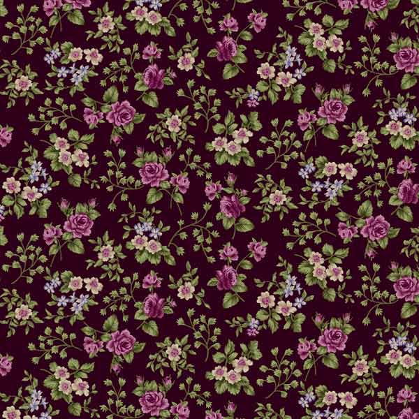 Harlow: Hollywood Stars fabric in the color "Wild Currant" Red 2227-03