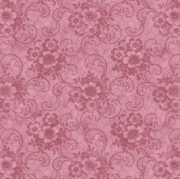 OUT OF PRINT: Harlow: Glamour Girls fabric in the color "Flamingo" pink 2231-01