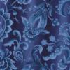 OUT OF PRINT Silhouette De Jardin Damask Blue