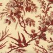 OUT OF PRINT Toile De Giverny  Cream/Red 1003-10