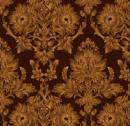 Marleigh Midnight Rose Damask Espresso Brown 1124-78