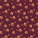 OUT OF PRINT Marleigh Strawberry Vine Russet Red 1131-72