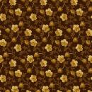 OUT OF PRINT: Marleigh Strawberry Vine Espresso Brown 1131-78 3/4 yard