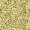 OUT OF PRINT Mosaic Paisley Sage Green/Gold 2757-44